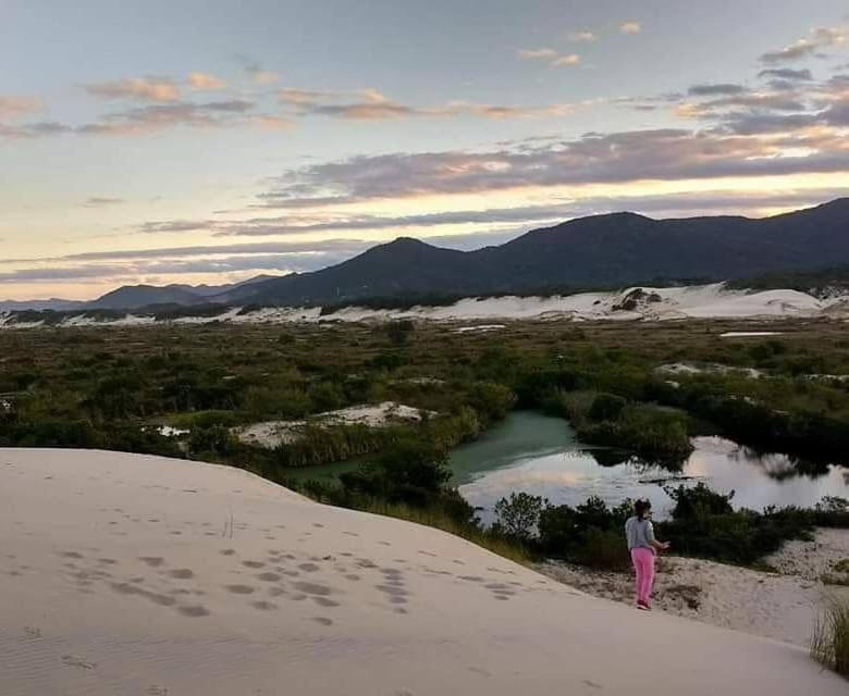 فيلا Casa De Temporada No Sul Da Ilha Com Piscina Florianópolis المظهر الخارجي الصورة