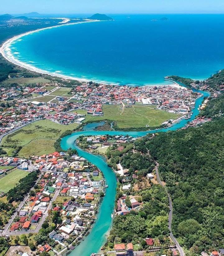 فيلا Casa De Temporada No Sul Da Ilha Com Piscina Florianópolis المظهر الخارجي الصورة