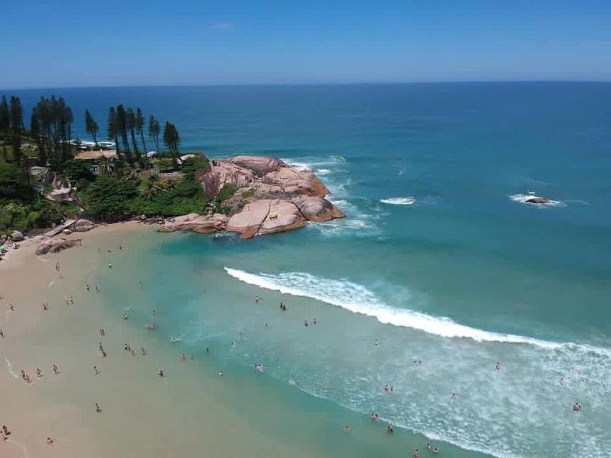 فيلا Casa De Temporada No Sul Da Ilha Com Piscina Florianópolis المظهر الخارجي الصورة