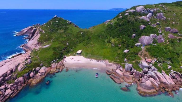 فيلا Casa De Temporada No Sul Da Ilha Com Piscina Florianópolis المظهر الخارجي الصورة