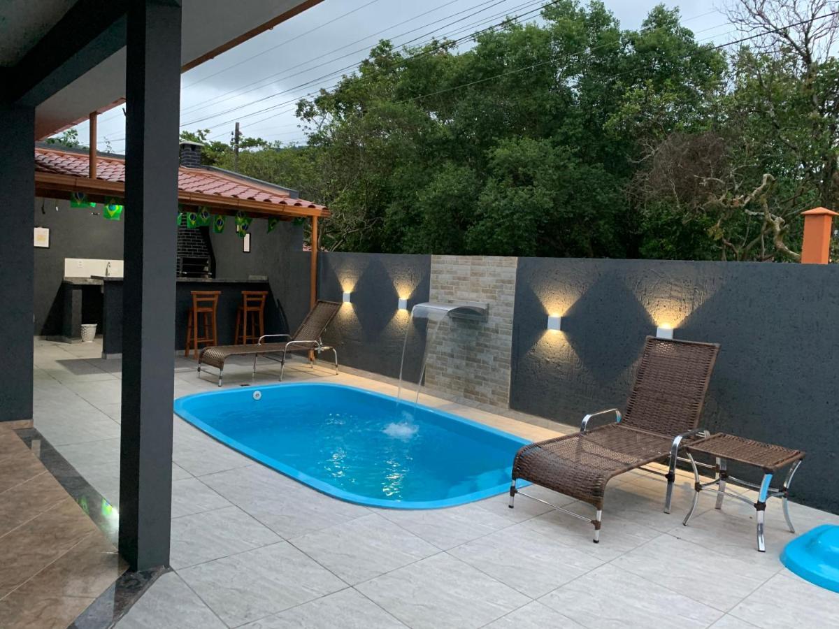 فيلا Casa De Temporada No Sul Da Ilha Com Piscina Florianópolis المظهر الخارجي الصورة